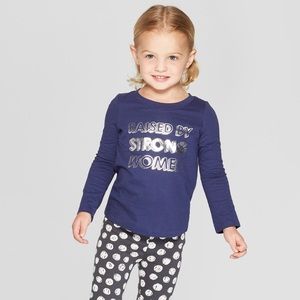 NWT Cat & Jack Long Sleeve Shirt Top Size 18mo